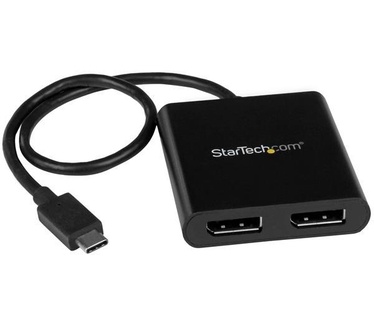 Startech.com MST hub - USB-C to 2-port DisplayPort (MSTCDP122DP)