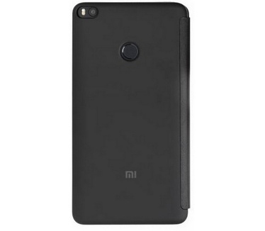 Xiaomi Origineel Book Case PU Leder - Mi Max 2 - Zwart Zwart