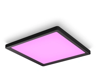 Philips Hue Tento Vierkant | White and Color Ambiance | Middel Zwart
