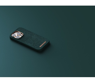 Njord byElements Salmon Leather Magsafe