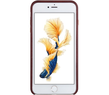 Nillkin Englon Leder BackCover Apple iPhone 7 Plus (5.5") - Bruin Bruin