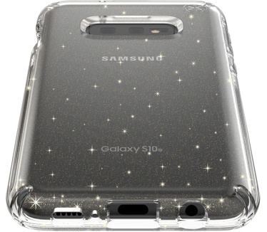 Speck Presidio Clear + Glitter Samsung Galaxy S10e Gold/Clear