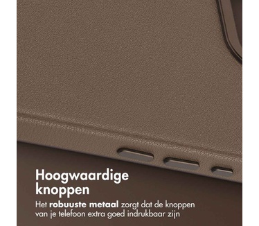 Accezz MagSafe Leather Backcover