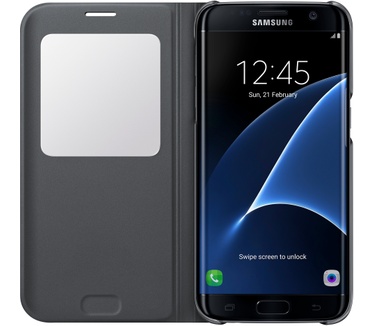 Samsung Galaxy S7 edge S-View Cover (Galaxy S7 edge) Zwart