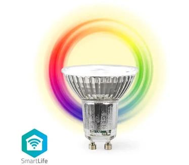Nedis SmartLife LED Spot Wi-Fi - GU10 - 345 lm