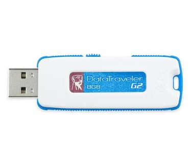 Kingston DataTraveler DTIG2/8GB-4P  8GB Blauw