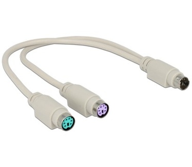 Delock PS/2 - 2x PS/2, 0.2m