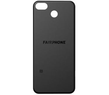 Fairphone 3/3+ Back Cover Zwart (Fairphone 3, Fairphone 3+)