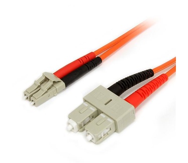 Startech.com 3m Duplex MM Fiber Optic Cable LC-SC