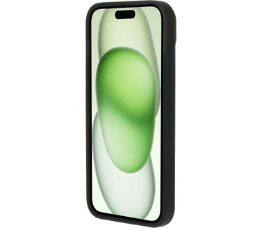Mobiparts Silicone Cover Apple iPhone 15 Plus Black (Magsafe Compatible)