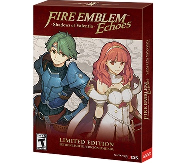 Fire Emblem Echoes: Shadows of Valentia Limited Edition, 3DS