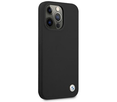 BMW Silicone Back Case - Apple iPhone 13 Pro Max (6.7") - Zwart Zwart