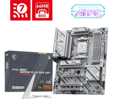 MSI MAG B850 GAMING PLUS MAX WIFI