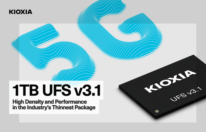 Kioxia UFS 3.1 1TB