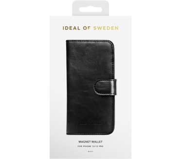 iDeal of Sweden Magnet Wallet+ (iPhone 12 Pro) Zwart