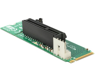 Delock Adapter M.2 NGFF Key M male > PCI Express x4 Slot