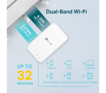 TP-Link AC1200 Mesh Wifi Range Extender RE300