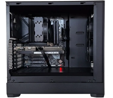 Xenith Essential Silent Ti - Ryzen 5 7600 - GeForce RTX 5060 Ti 16G - 32 GB DDR5 - 1 TB Kingston ssd
