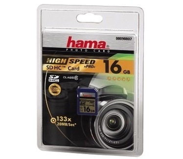 Hama HighSpeed SDHC Card 16GB