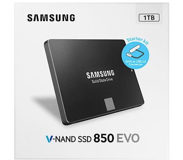 Samsung 850 EVO 1TB (incl. installatiekit)