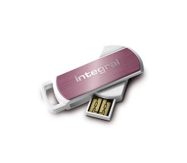 Integral 360 USB Flash Drive 2GB Roze
