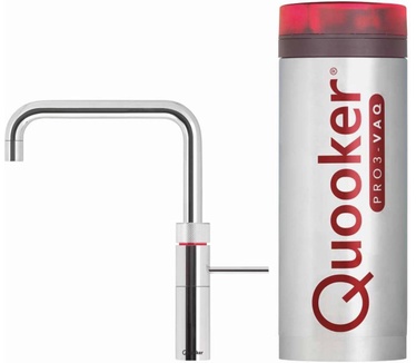 Quooker Fusion Square Chroom incl. PRO3-VAQ reservoir