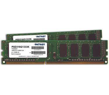 Patriot Memory 16GB DDR3-1333