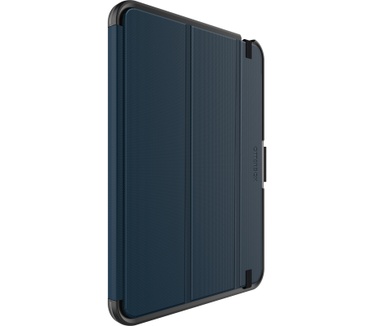 Otterbox OtterBox Symmetry Folio-hoes voor iPad 10th gen, schokbestendig, valbestendig, dunne beschermende folio-hoes, getest volgens militaire standaard, Blauw