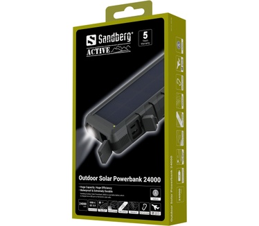 Sandberg Outdoor Solar Powerbank 24000