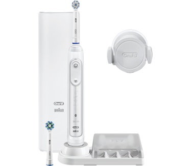 Oral-B Genius 10000N Elektrische Tandenborstel Wit Powered By Braun