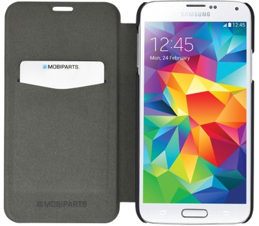 Mobiparts Slim Folio Case Samsung Galaxy S5 Mini Black