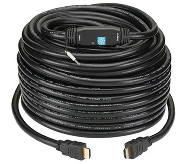 Techly 25m High Speed HDMI Cable Hook M/M ICOC HDMI-A-250 Zwart