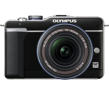 Olympus PEN E-PL1 + M.ZD ED 14-42mm + M.ZD ED 40-150mm Zwart