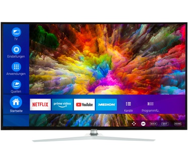 Medion Life ® X14330 43" Ultra-HD Smart-TV met Netflix & Bluetooth Zwart