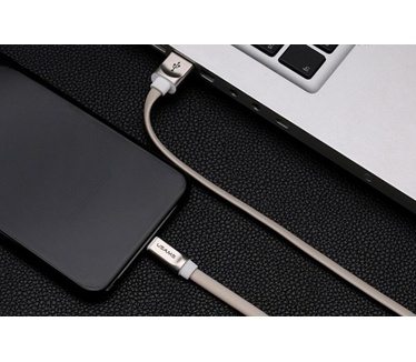 Usams U-Joe Standaard USB naar Lightning Kabel (100cm) - Goud
