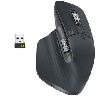 Logitech MX Master 3 for Business Grafiet (met Bolt-ontvanger)