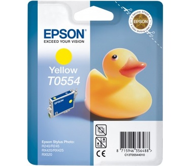 Epson inktpatroon Yellow T0554