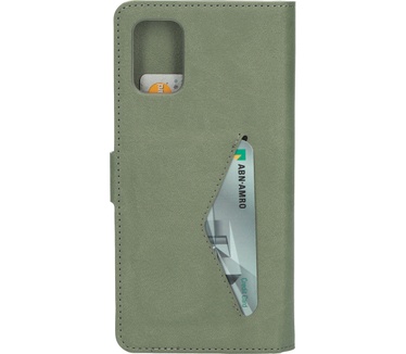 Mobiparts Classic Wallet Case Samsung Galaxy A71 (2020) Stone Green