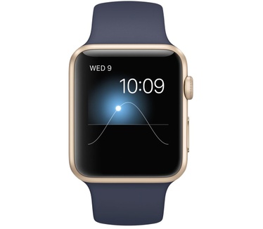 Apple Watch Sport (42mm) Zilver (Blauw)