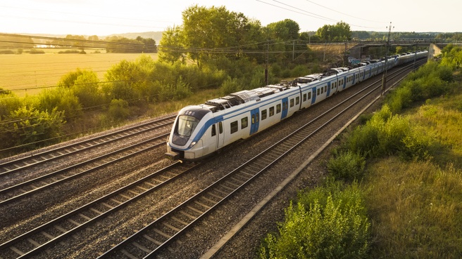 Trein in Zweden. Bron: Interrail