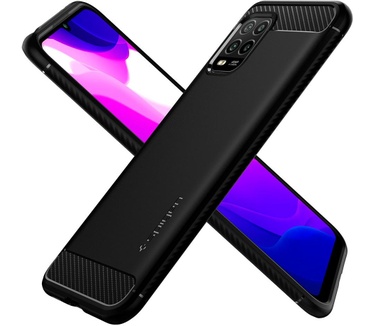 Spigen Xiaomi Mi 10 Lite Hoesje Rugged Armor  Zwart