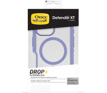 Otterbox Defender Series XT Clear voor MagSafe voor iPhone 16, Lavander Haze