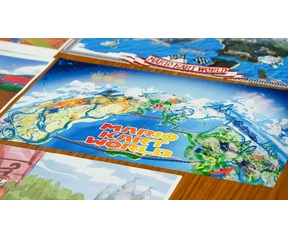 Conceptart van Mario Kart World