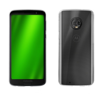 Motorola Moto G6 Transparent Back Cover (PTM7C01694) (Moto G6) Transparant