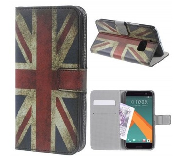 qMust HTC 10 Wallet Case - hoesje met stand - UK