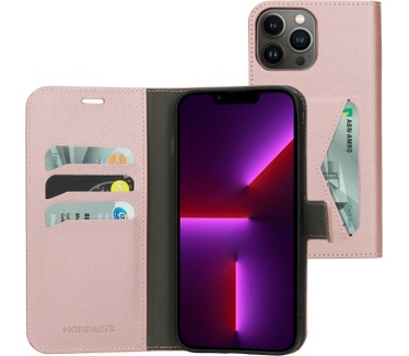 Mobiparts Classic Wallet Case Apple iPhone 13 Pro Max Pink