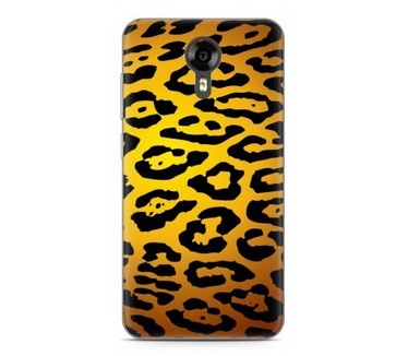Just in Case Wileyfox Swift Hoesje Luipaard Goud Zwart