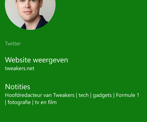 Screenshot Windows 10 mobile