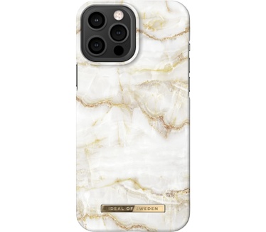 iDeal of Sweden Golden Pearl Marble (iPhone 13 Pro Max) Goud