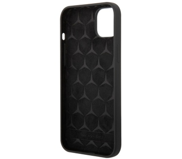 Mercedes-Benz Silicone Back Case - iPhone 14 Plus (6.7") - Zwart Zwart